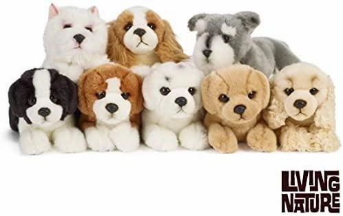 LIVING NATURE Soft Toy - Plush Pet Puppy, One Supplied (23cm) Story Creation Roadmap Show