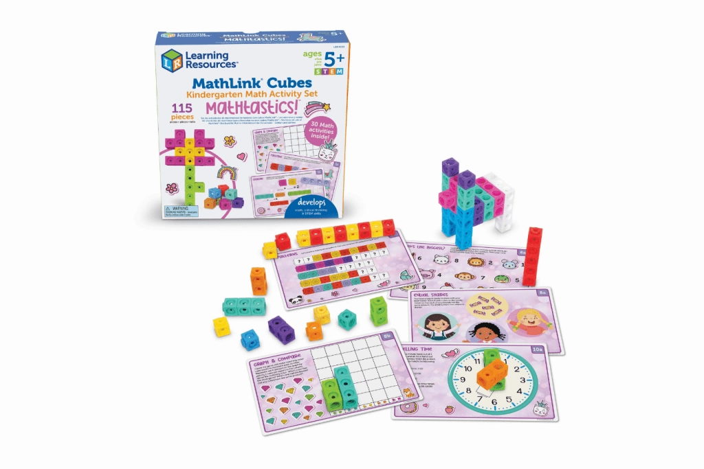 MathLink? Cubes Kindergarten Math Activity Set: Mathtastics! Conditional Statement