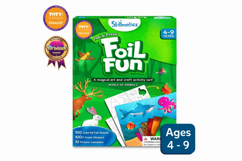 Foil Fun Activity - World Of Animals Character Development Ambition Foster