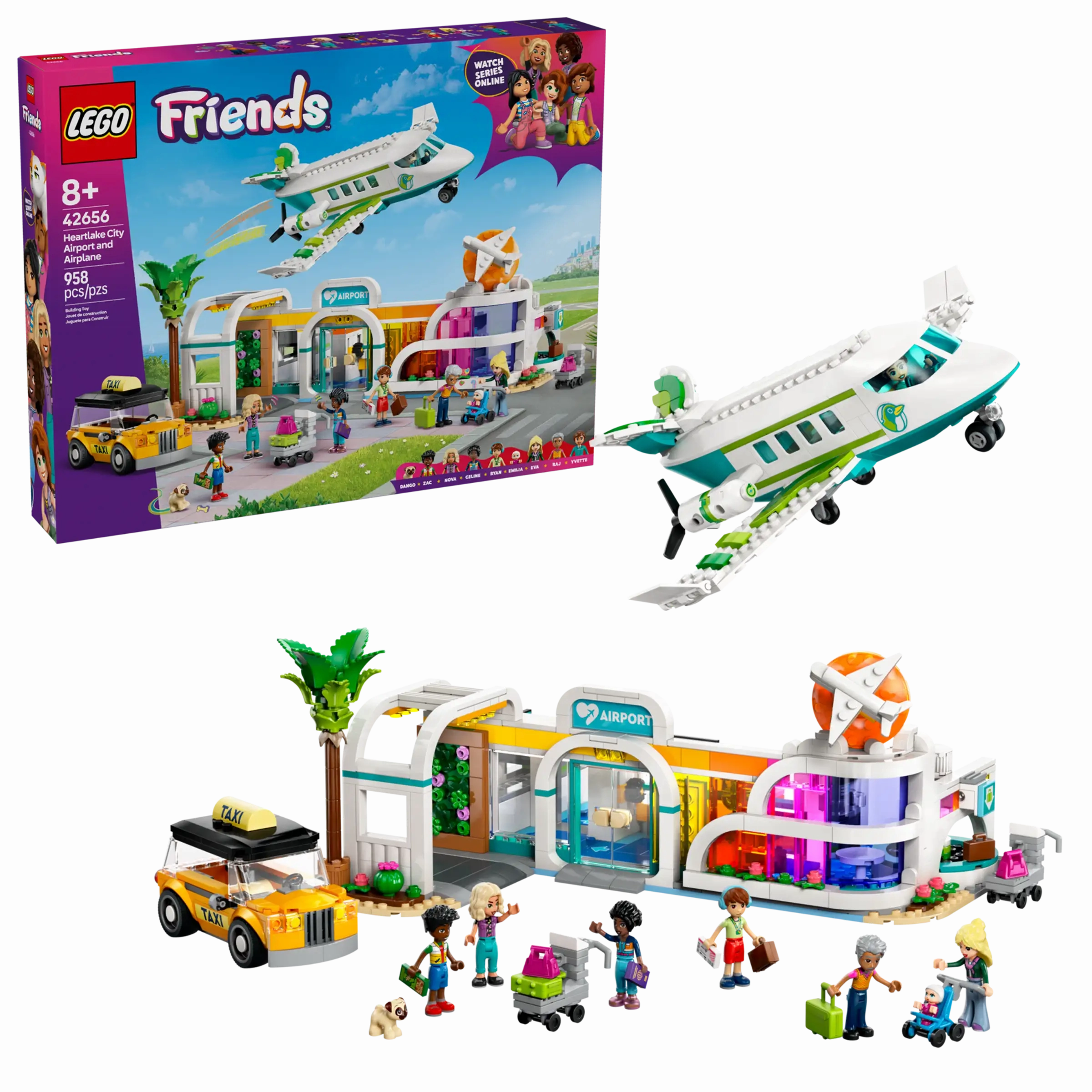 LEGO FRIENDS 42656 Heartlake City Airport and Airplane Crime Scene