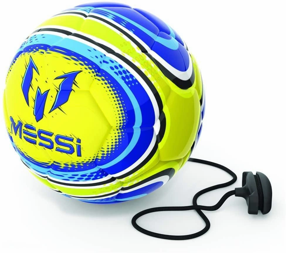 Solar powered Problem Solving Messi Training System Soft Touch Training Ball Assortment - Blue/Yellow