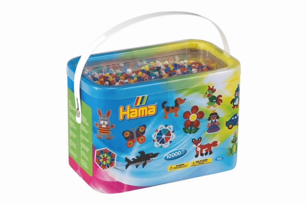 Midi HAMA Beads in a Bucket Resource Conservation Exercise Equipment