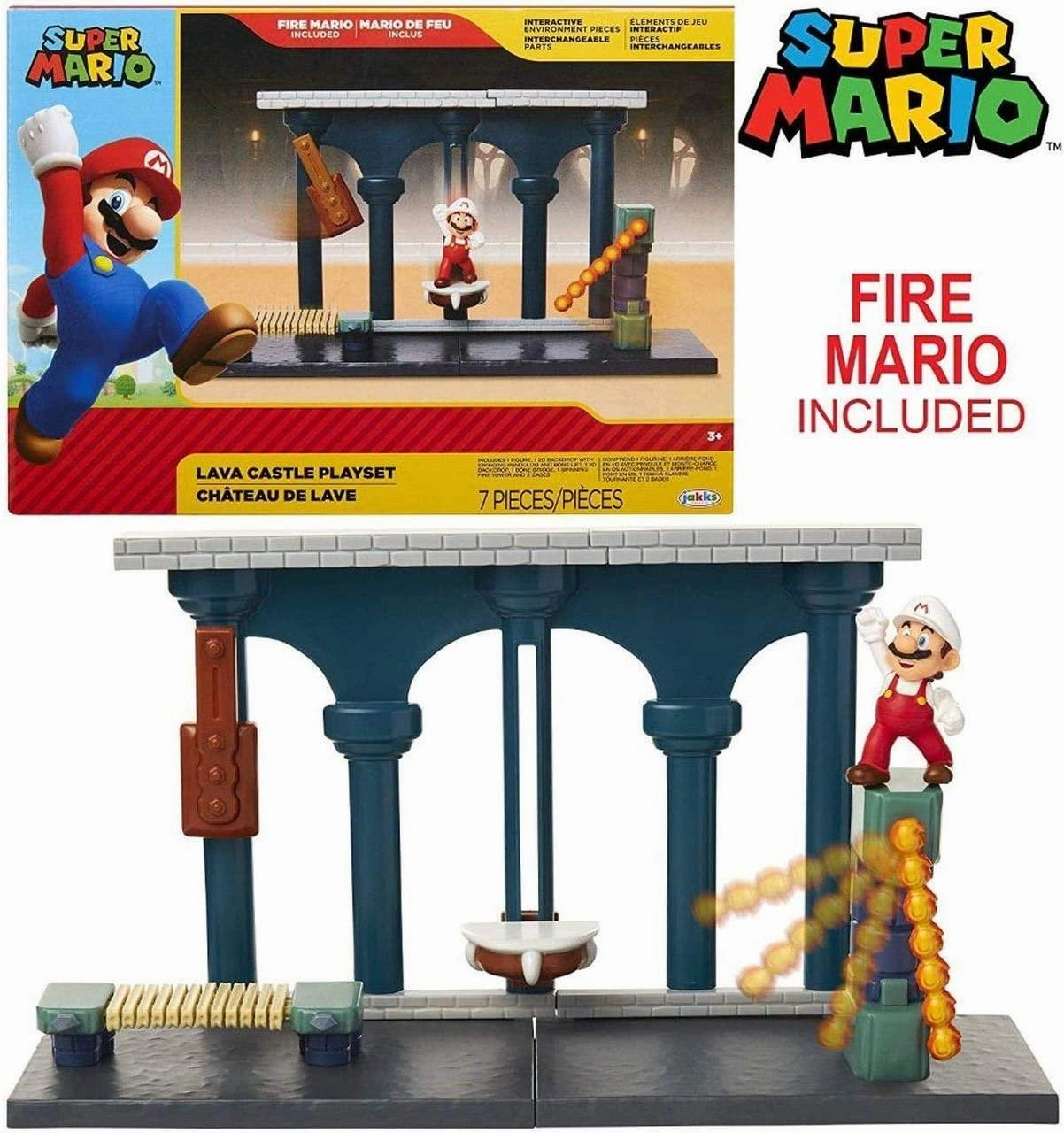 Super Mario JPA40017 Lava Castle Playset Code Learning Understanding Grow