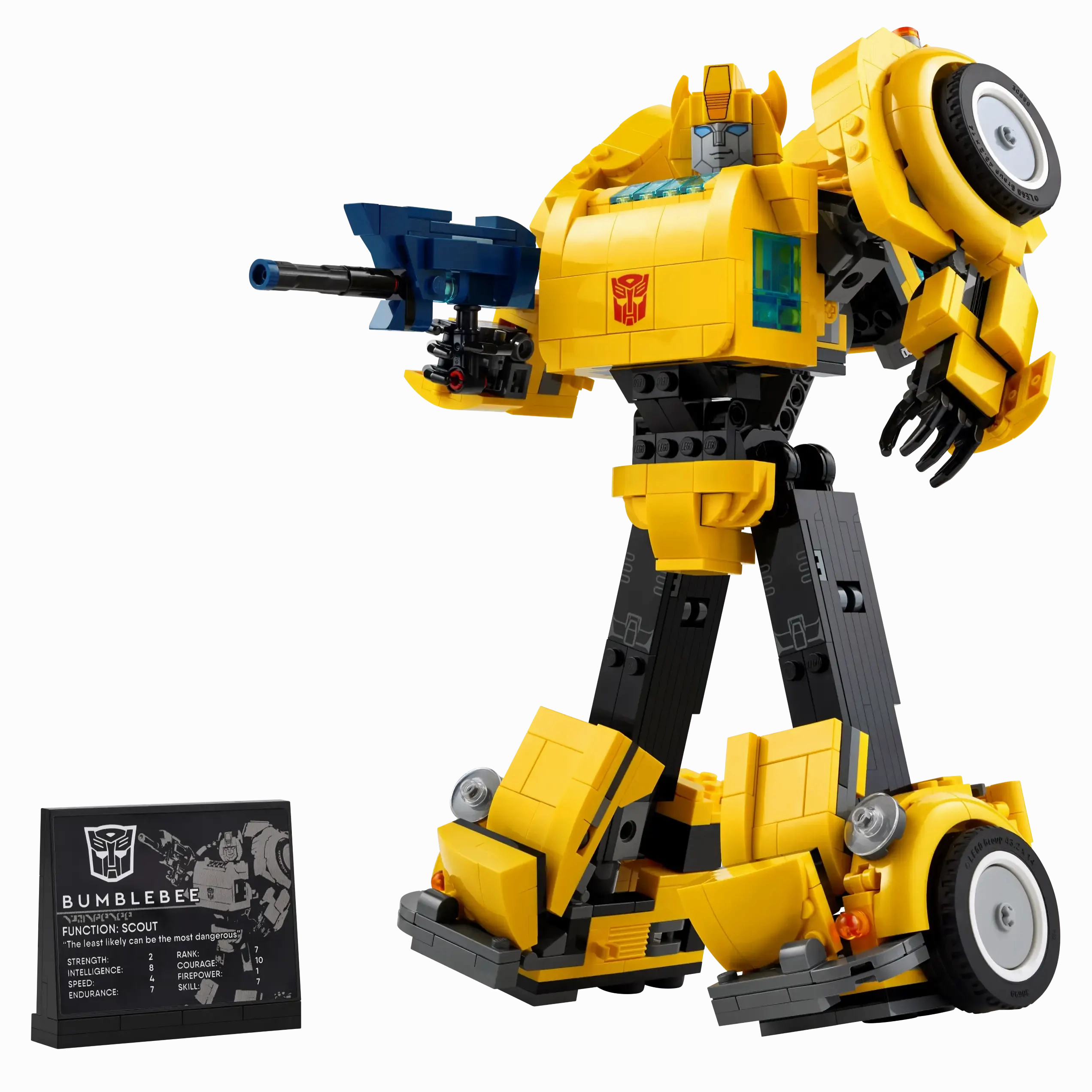 Sandbox Fun Eclipse Simulation LEGO ICONS 10338 Bumblebee