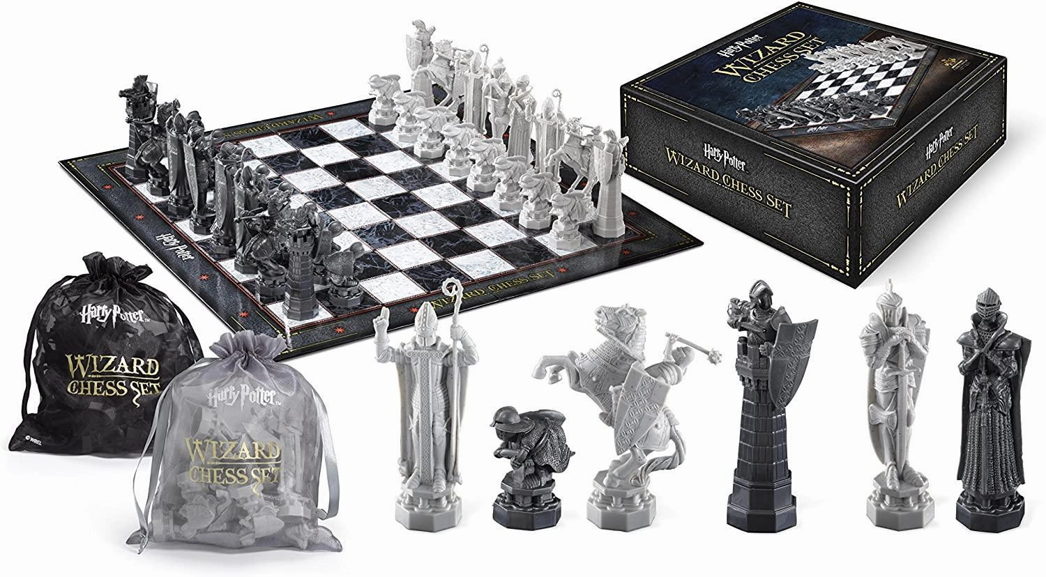Strength Building Archaeology Dig Harry Potter The Noble Collection Wizard Chess Set