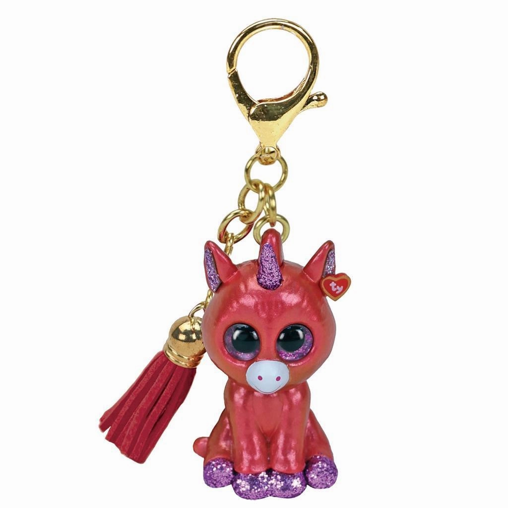Ty Mini Boo's Clip Sunset Unicorn 9cm Non toxic