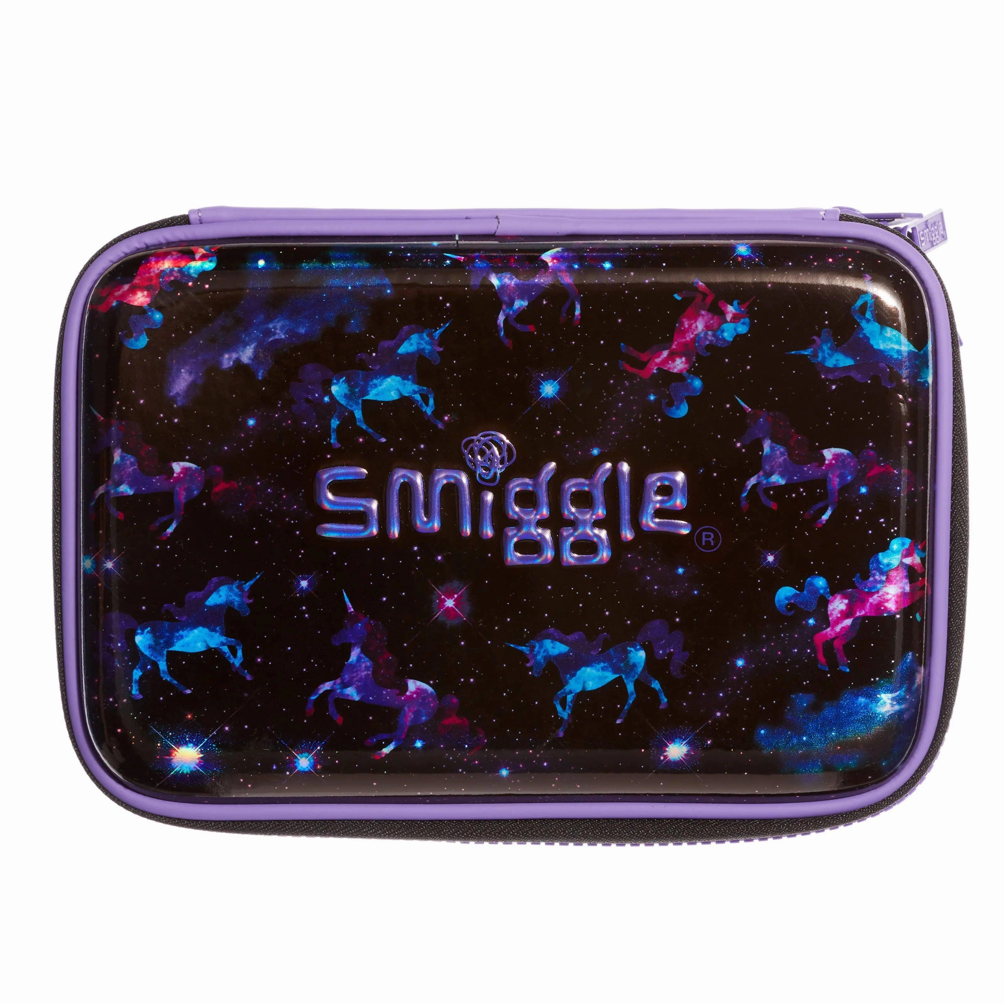 Job Role Play SMIGGLE 269165 Galaxy Double Up Hardtop Pencil Case