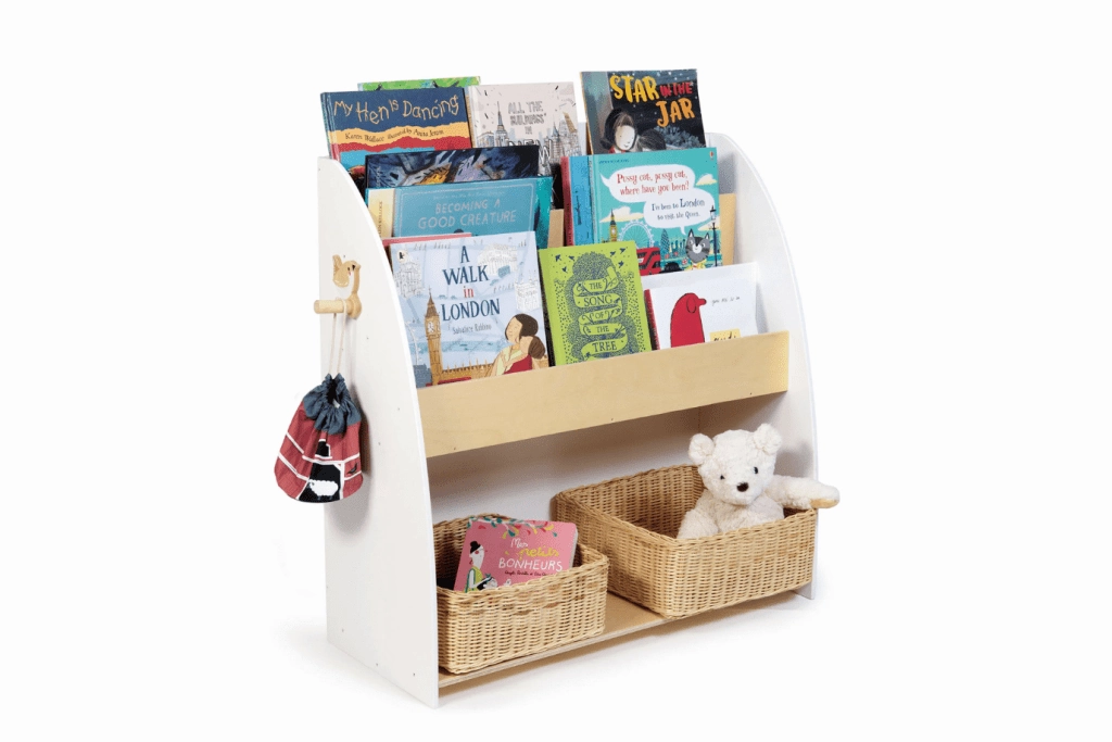 Item Collection Forest Wooden Bookcase (White)