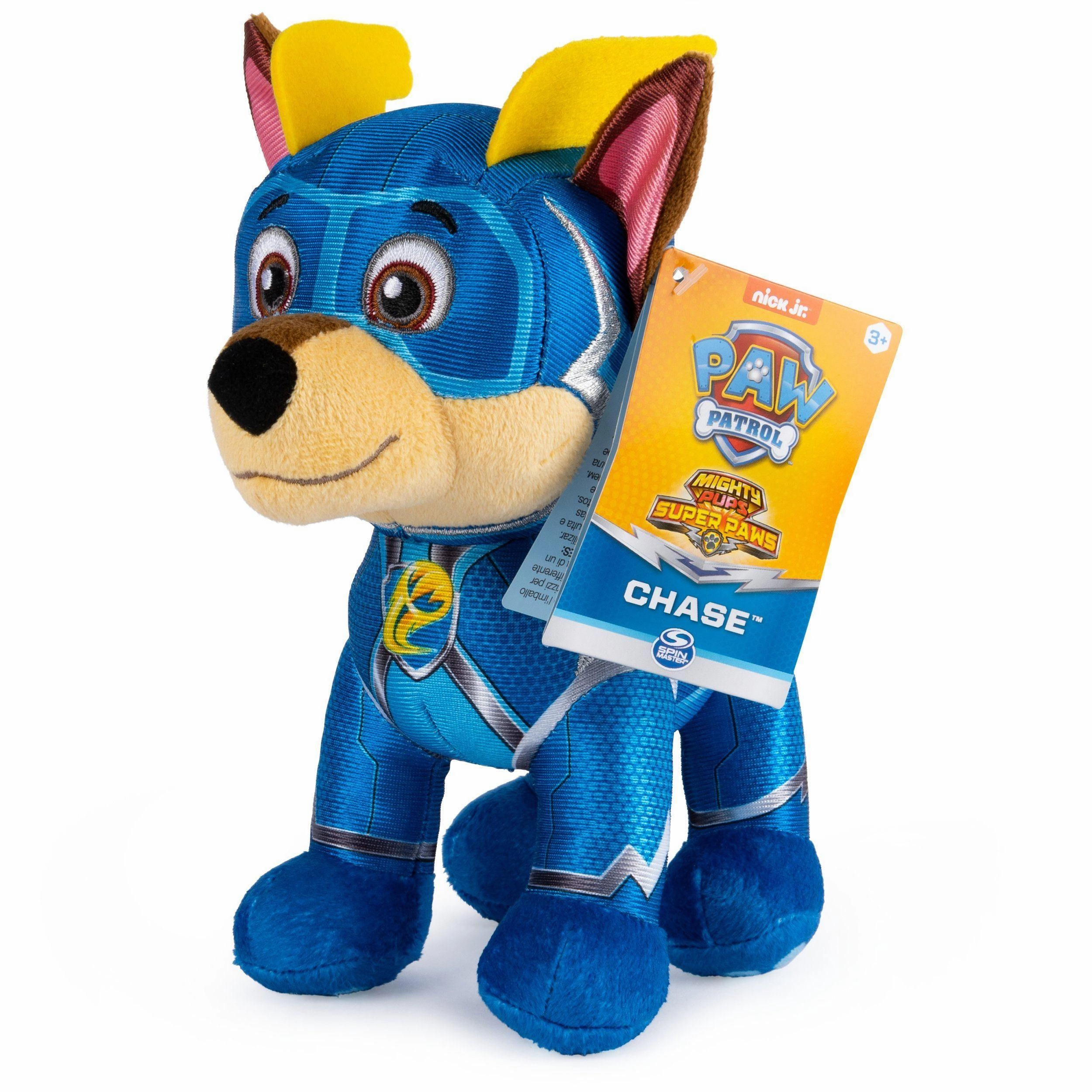 Problem Solve Solar powered PAW Patrol Mighty Pups Super PAWs Chase Stuffed Animal Plush 8-inch