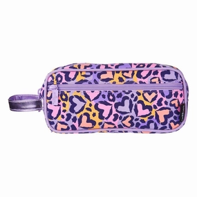 SMIGGLE Flow 3 In 1 Pencil Case - Lilac/Orange Doctor Kit Care Give