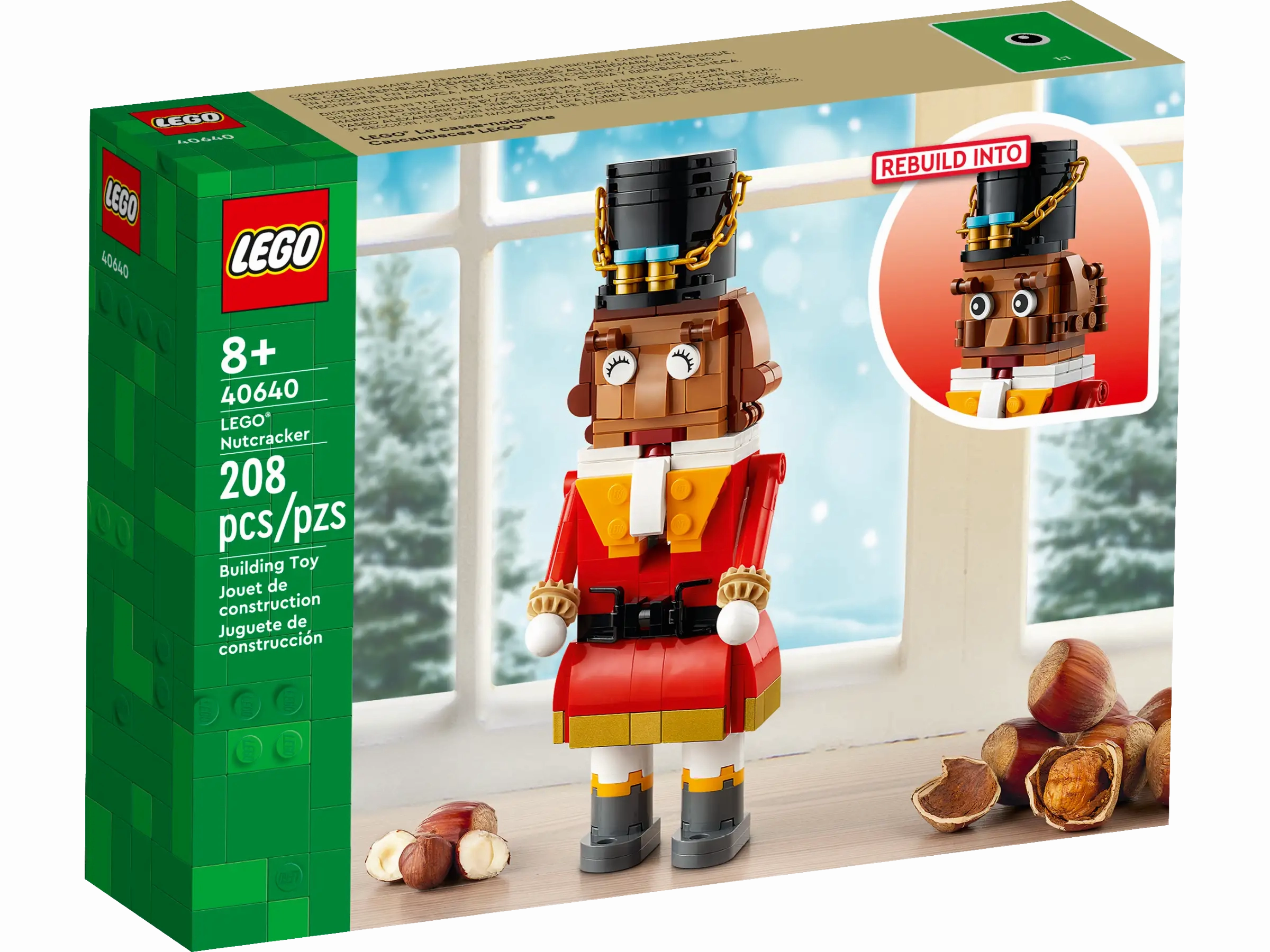 LEGO 40640 LEGO? Nutcracker Christmas Playset Safety Guarantee Martial Art