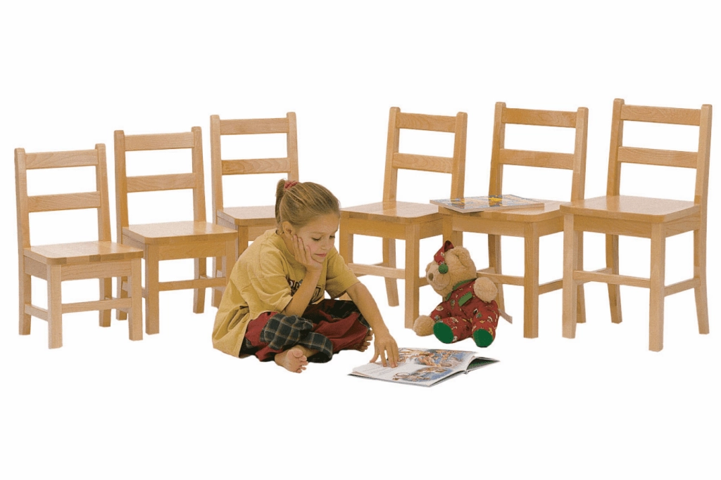 Tempo Control JBP Maple Wood Classroom Chairs [8 Sizes Available]