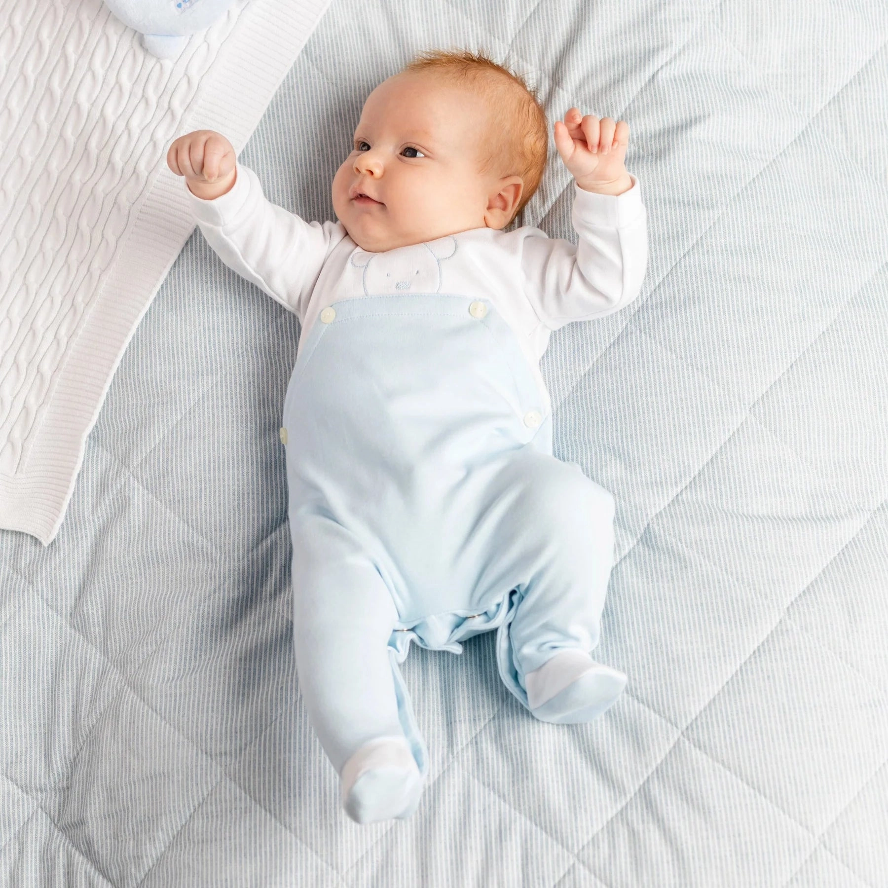 Emile et Rose Boys Sleepsuit Bernie Peeping Bear 1976 String Theory