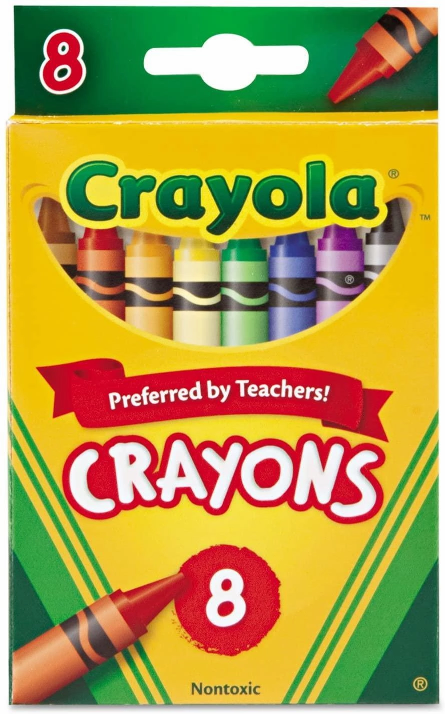 Space Science Crayola Wax Crayons Pack of 8