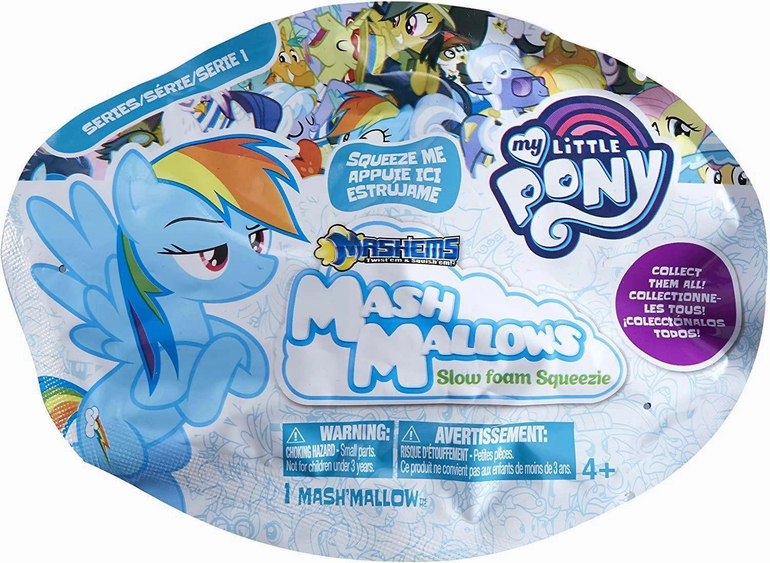 Mash'Ems 56400 My Little Pony Marshmallow Figure Secret Area