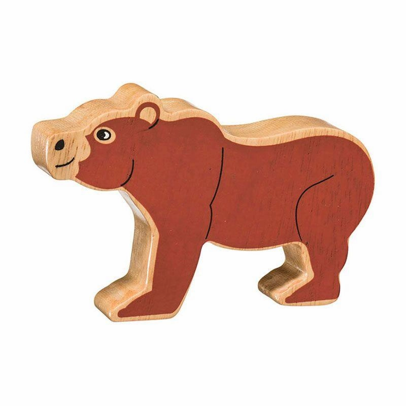gift ideas Lanka Kade Painted Bear  Fair Trade Wooden Animal