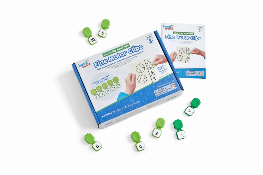 Reading Readiness Mesh Deformation Learn My Numbers Fine Motor Clips