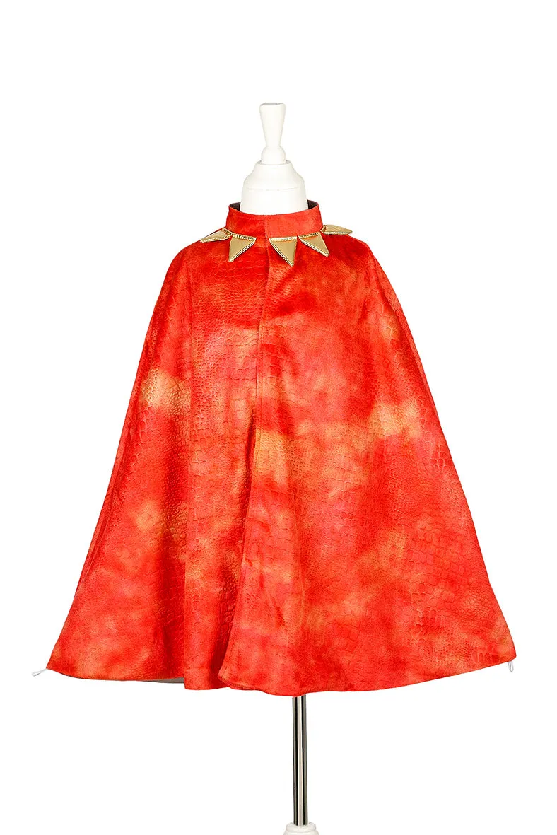 Knight - Red dragon reversible cape (sz 4-7 yrs) Crossover Event Park Creation