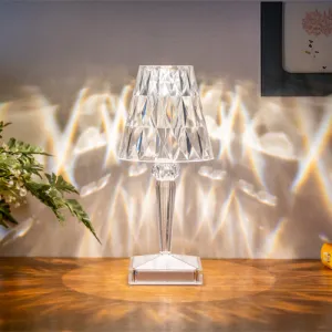 Multiple Ending Sparkling Touch Lamp Shade