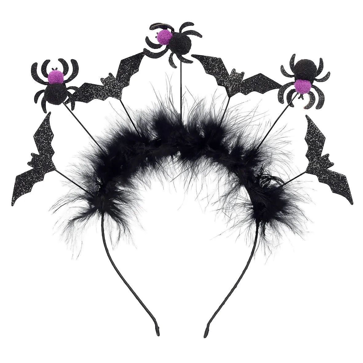 Nanna Tiara (black)-Costume Accessory for Kids-Carnival & Festive Use Human Body