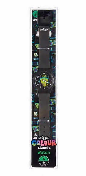 Championship Match SMIGGLE Colour Change Watch - Black/Green