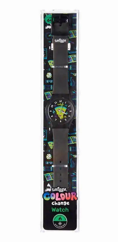 Championship Match SMIGGLE Colour Change Watch - Black/Green