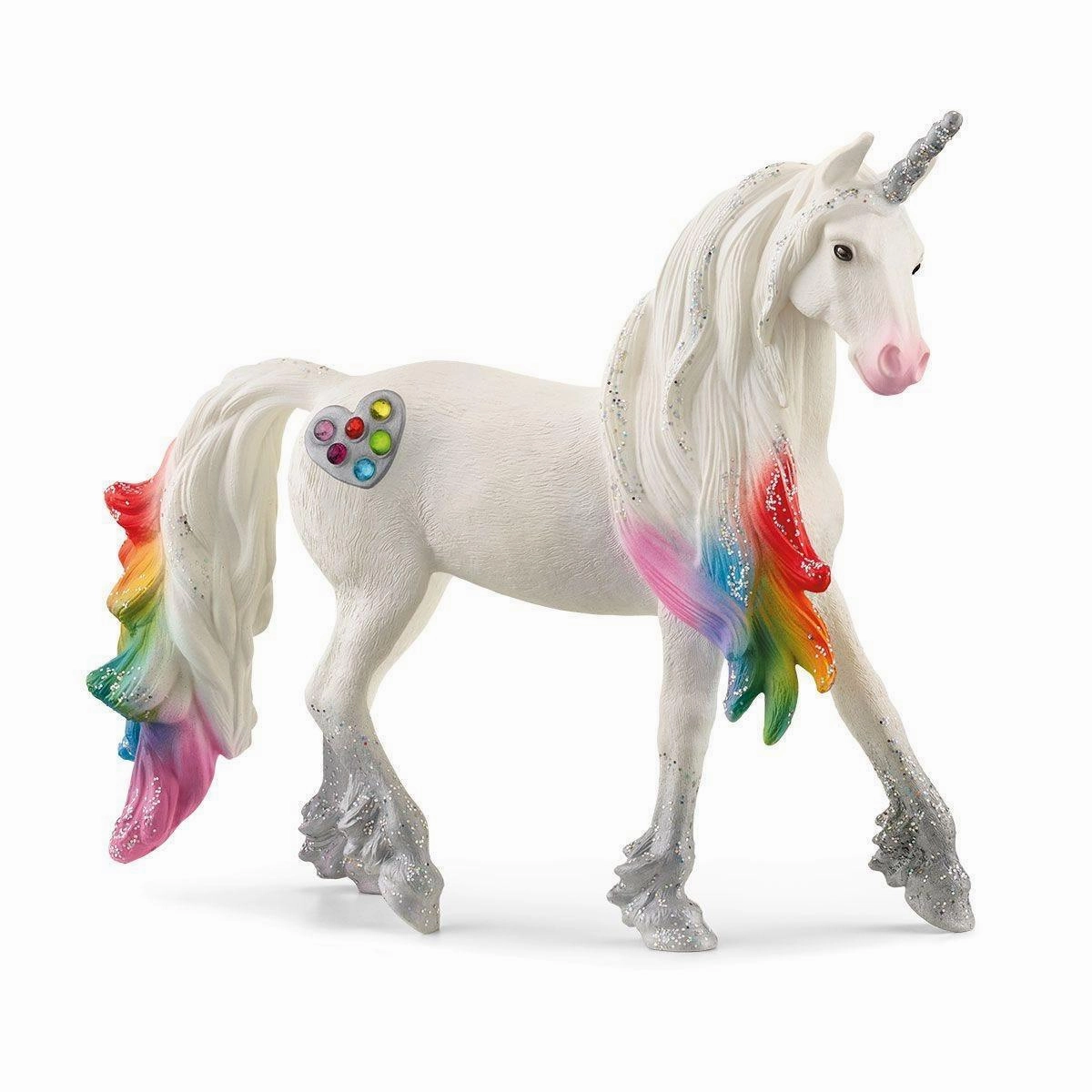 Fulfillment Attain Single Player Schleich 70725 Rainbow Love Unicorn Stallion Figure