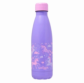 Smiggle Eclipse Wonder Insulated Stainless-Steel Drink Bottle 480Ml - Lilac Research Project