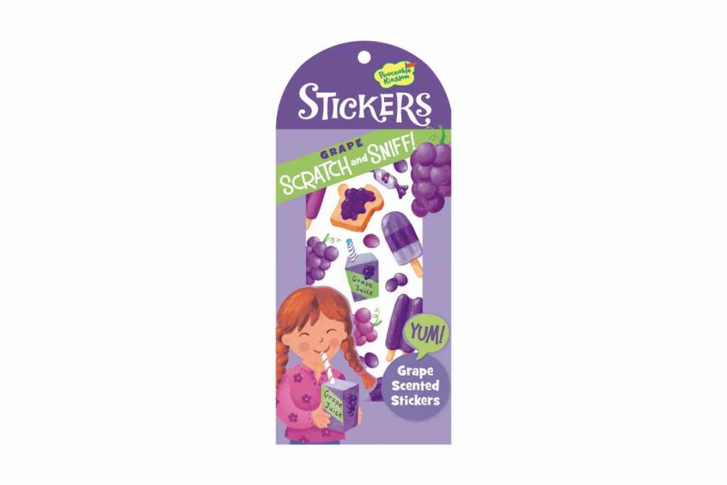 Protection Provide Contentment Reach Peaceable Kingdom Stickers - Scratch & Sniff, Glow In The Dark, Puffy, and Foil