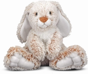 Melissa & Doug 17674 Burrow Bunny Stuffed Plush Animal Bluetooth connected