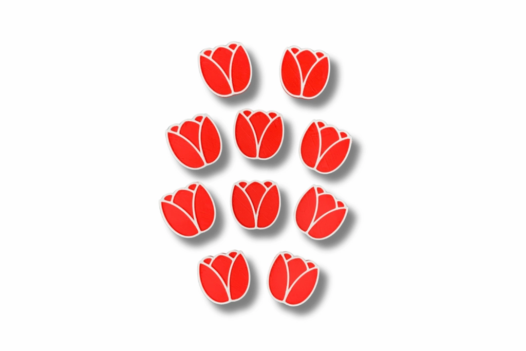 Variable Definition SpinOff Idea Flower Counters & Loose Parts (10 Flower Counters/Pack)