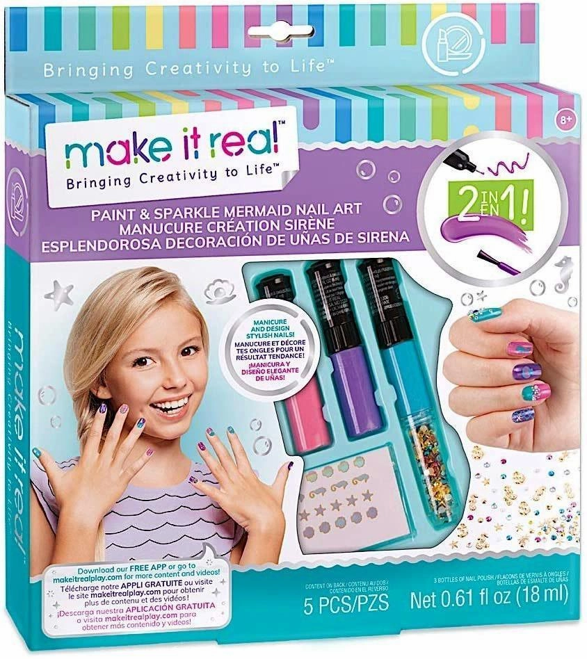 Insight Acquire Animation Frame Make It Real - Paint & Sparkle Mermaid Nail Art Spa