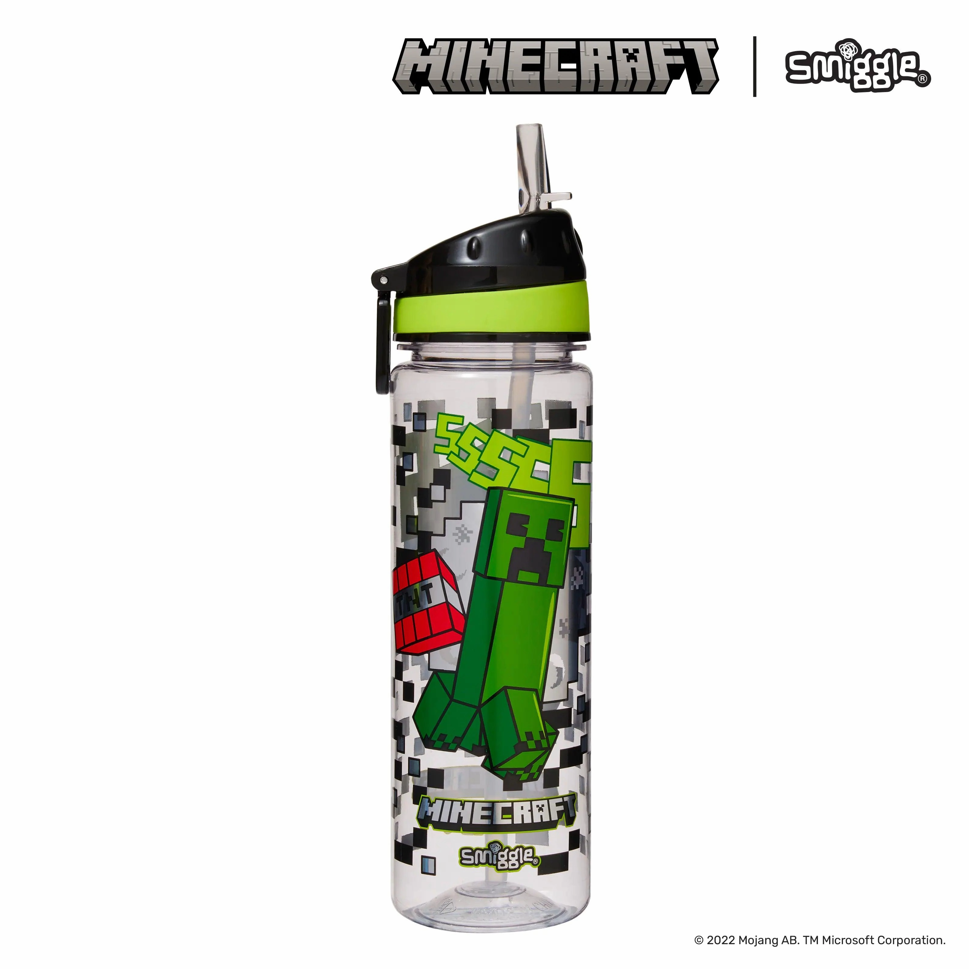 Cooking Set SMIGGLE Minecraft Drink Up Plastic Bottle 650Ml