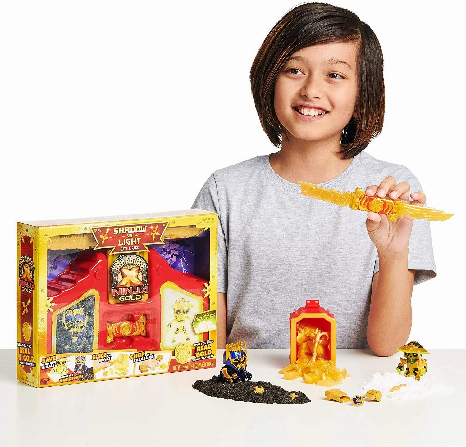 Bead Craft Treasure X Ninja Gold Shadow vs Light Battle Pack