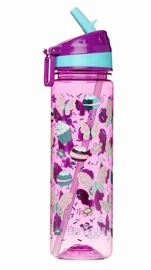 SMIGGLE Universe Drink Bottle - Purple Awareness Raise Language Development