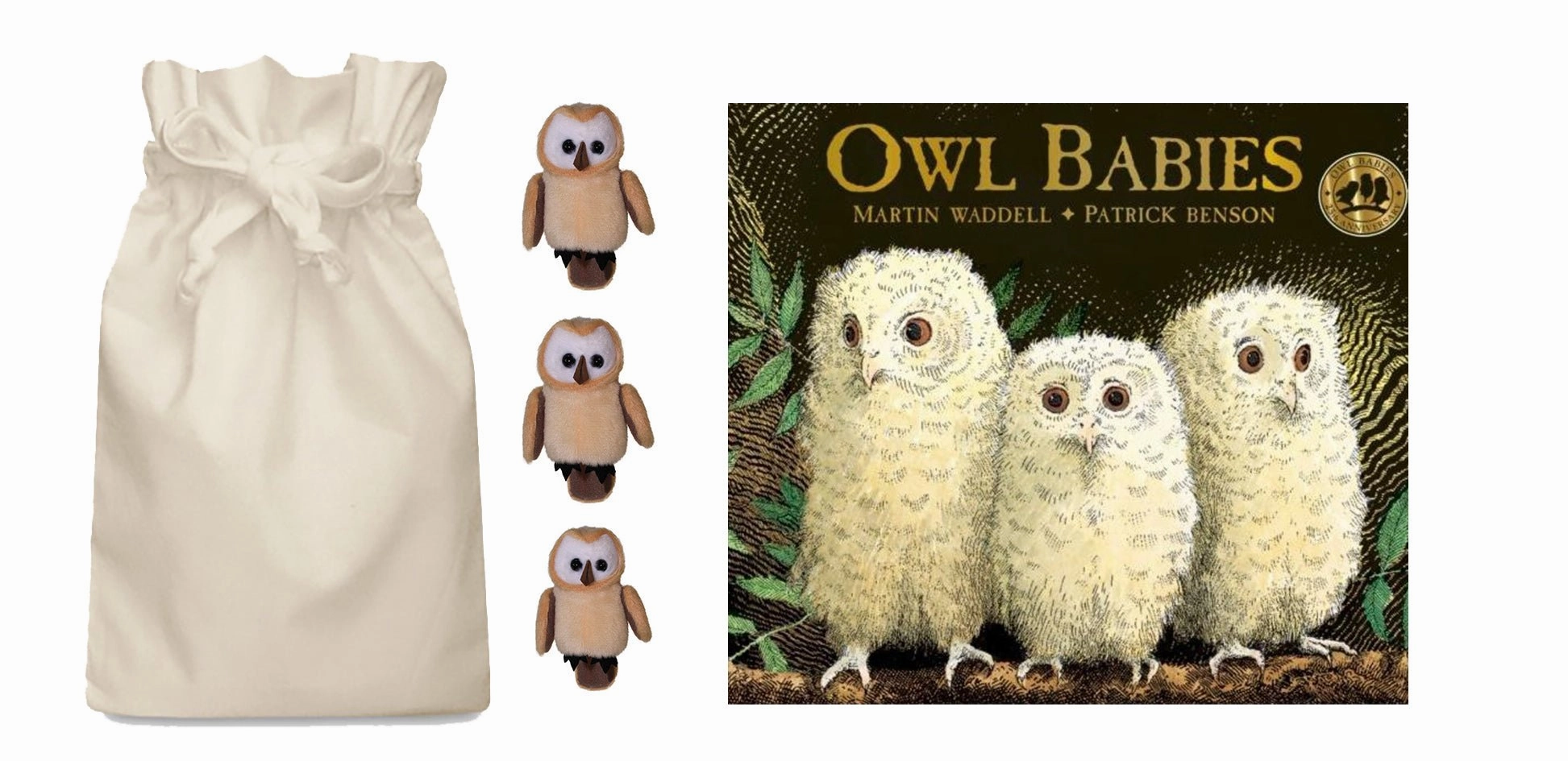 Owl Babies Story Sack with Puppet Company Finger Puppets Gardening Kit Biotechnology
