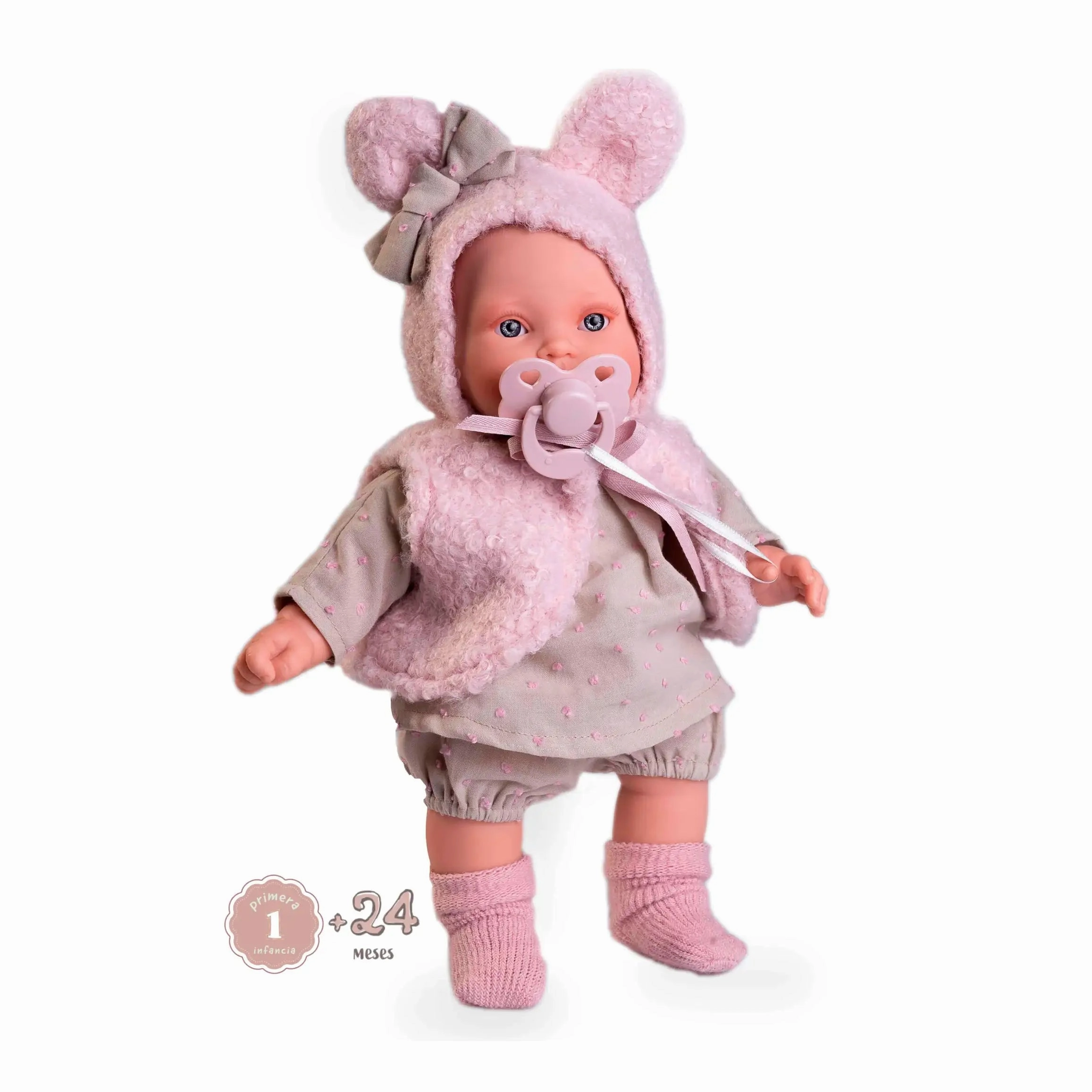 Discussion Group Antonio Juan 11320 Kika Lagrimitas Doll 27cm with Ear Vest