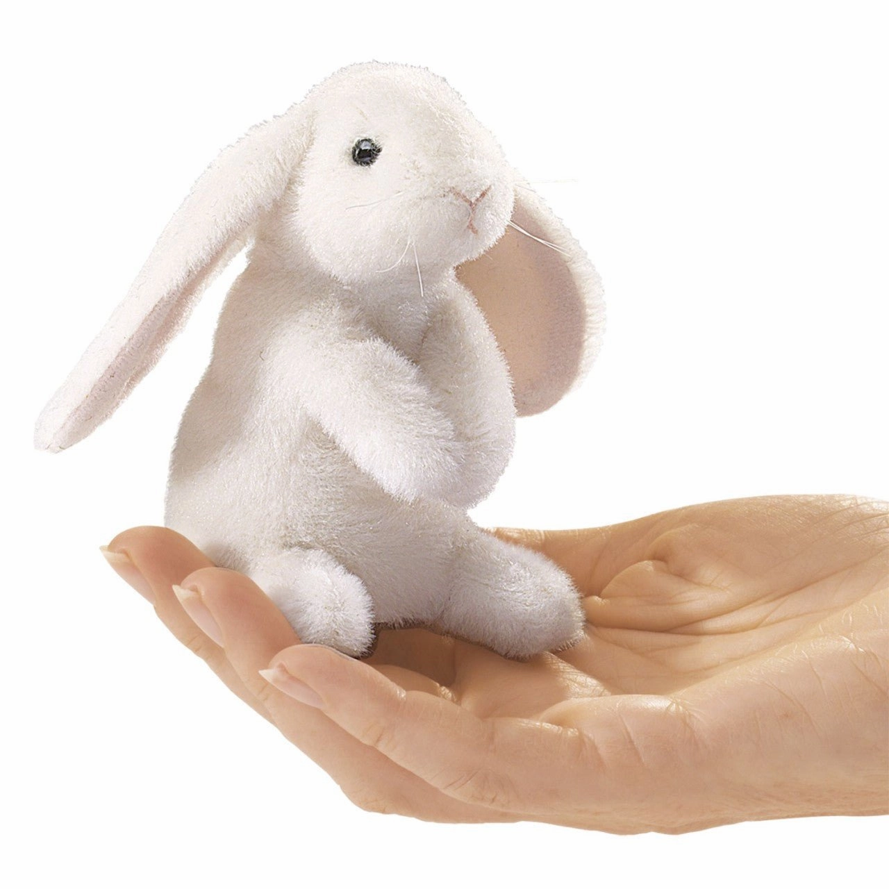 Folkmanis Mini Lop Eared Rabbit Finger Puppet Amplitude Change Community Helpers