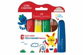 Little Creatives Jumbo Ultra Washable Markers Wave Motion