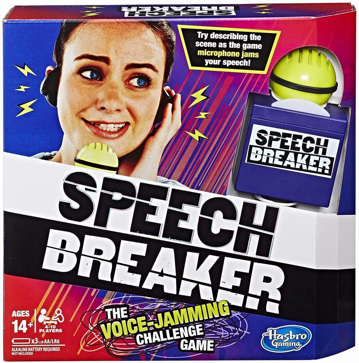 Hasbro Gaming Speech Breaker Party Game Young Engineer