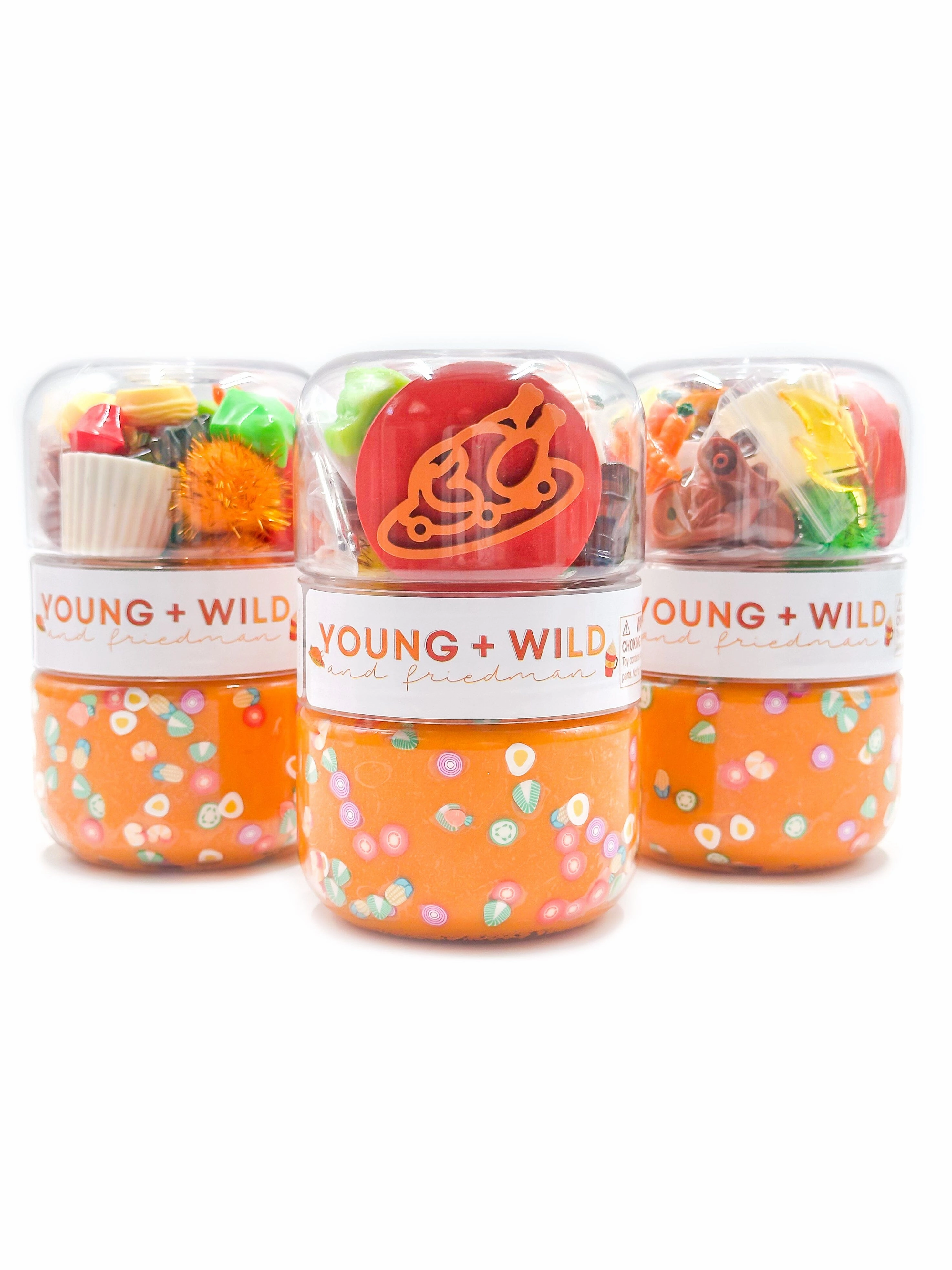 Lightweight Build Mermaid Friend Thanksgiving Grab & Go Dough Jar