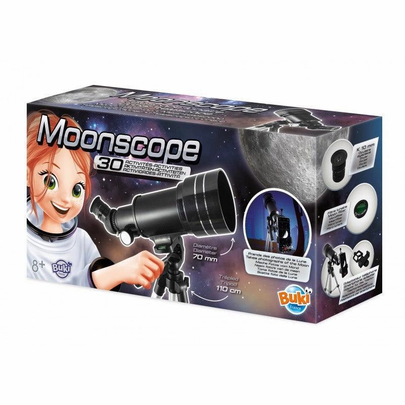 BUKI France Moonscope Telescope with 30 Activities Coordination Skill Potential Realize