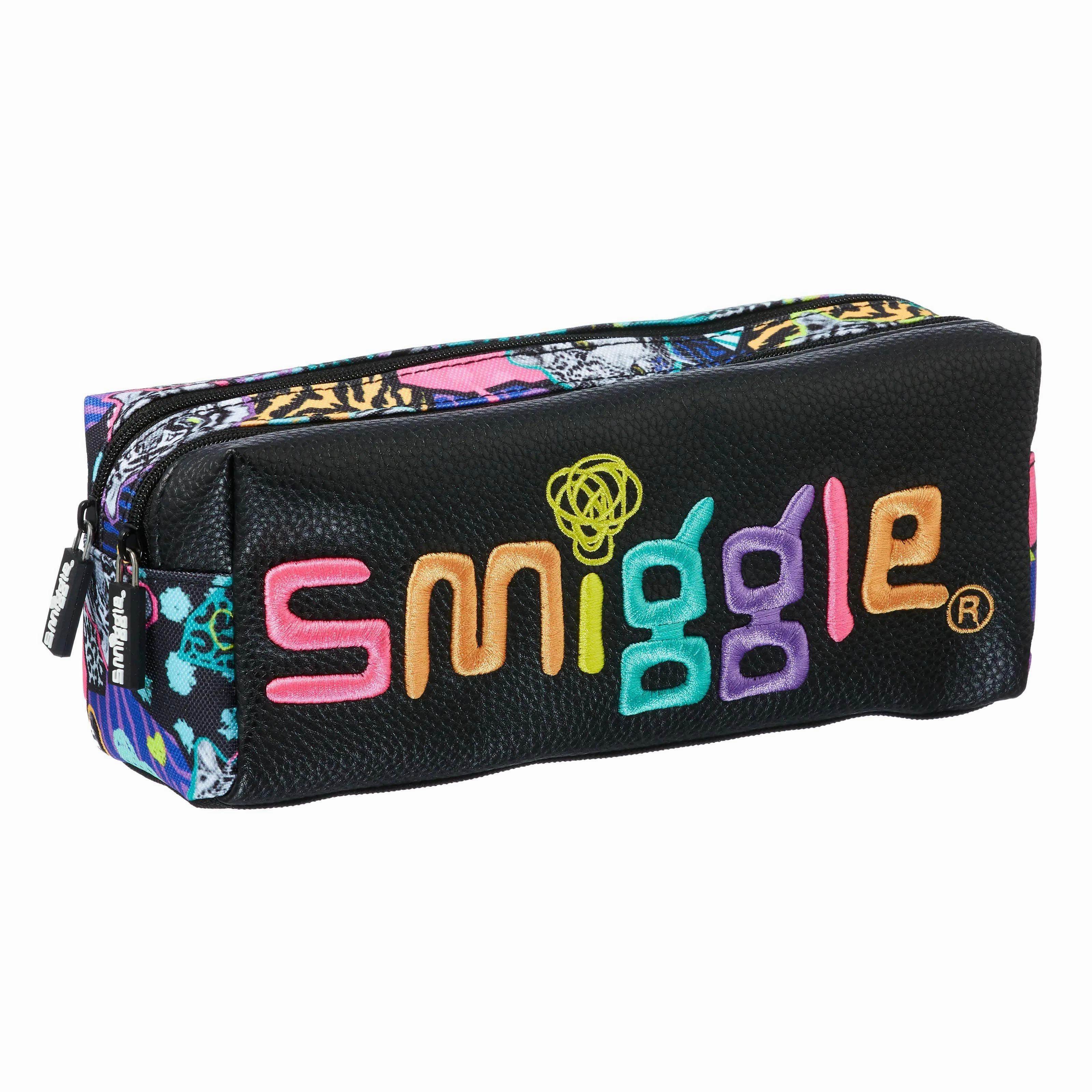 SMIGGLE 269328 Galaxy Twin Zip Pencil Case Baseball Bat