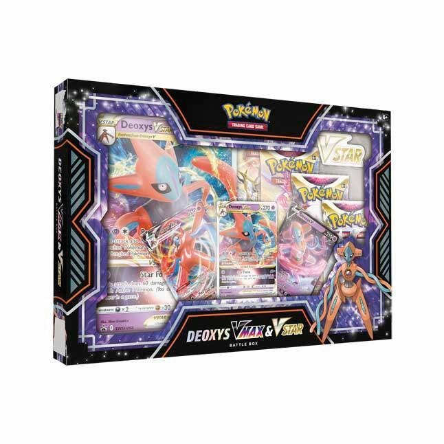 Digital World Space Awareness Pok??mon TCG: Deoxys VMAX & VSTAR Battle Box Cards