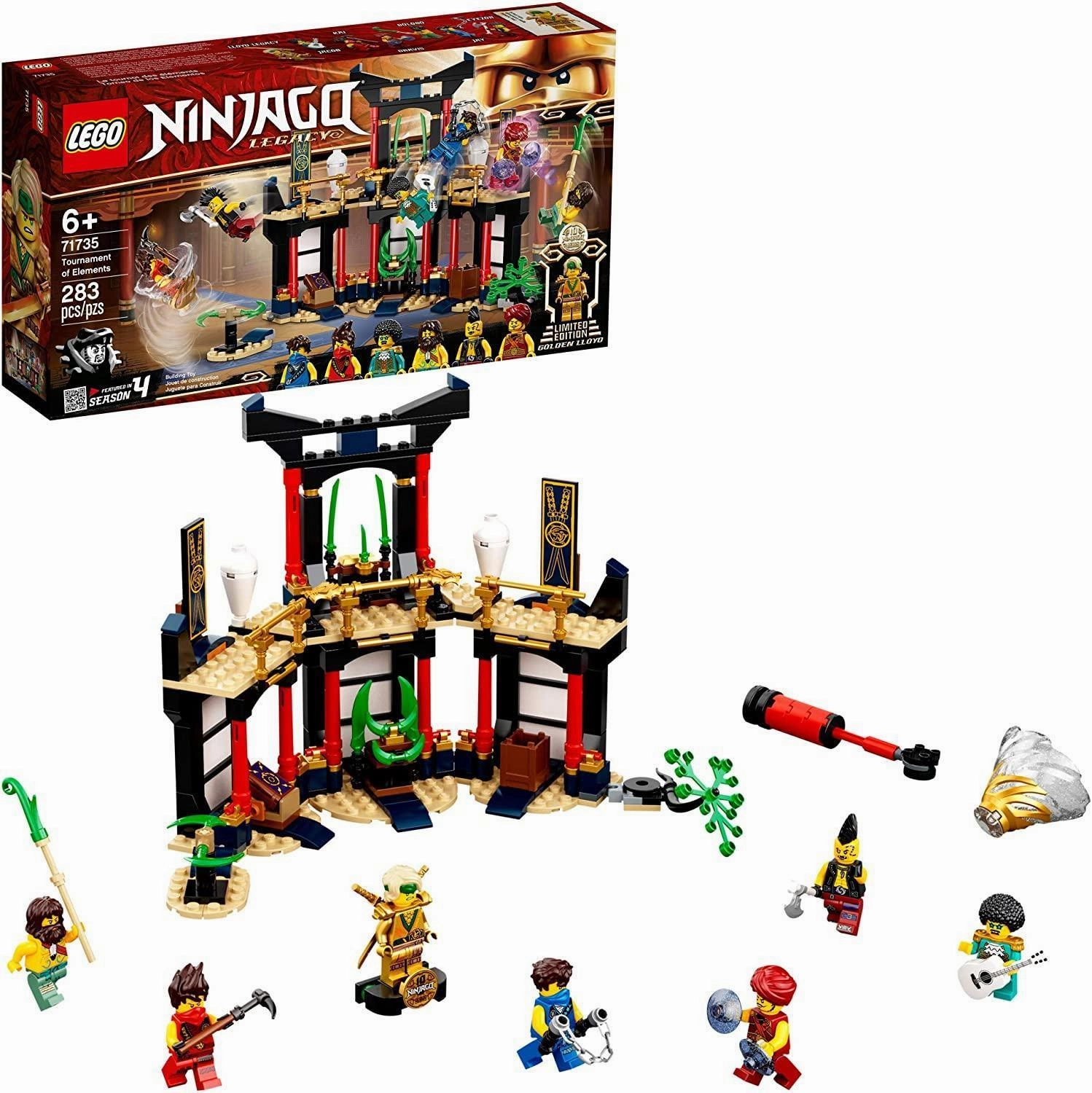 LEGO 71735 NINJAGO Tournament of Elements Success Celebrate