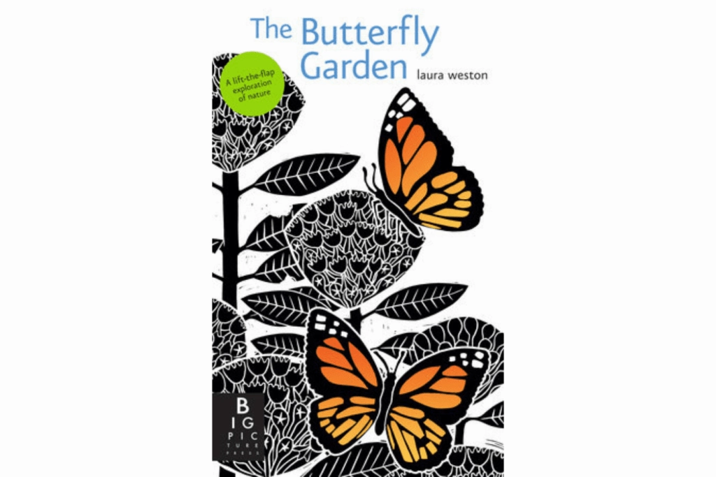 The Butterfly Garden by Laura Weston [Board book] Snowboard Toy Rainbow Creation