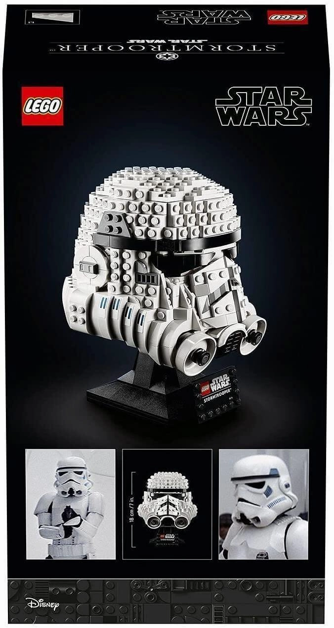 Emergency Car Police Investigation LEGO STAR WARS 75276 Star Wars Stormtrooper Helmet Display Building Set