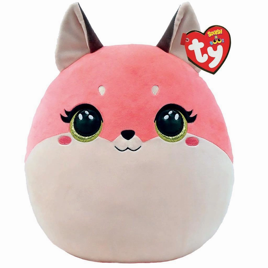 Easy Clean Ty Squish a Boo Roxie Fox 31cm Cushion