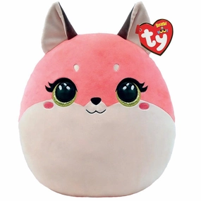 Easy Clean Ty Squish a Boo Roxie Fox 31cm Cushion