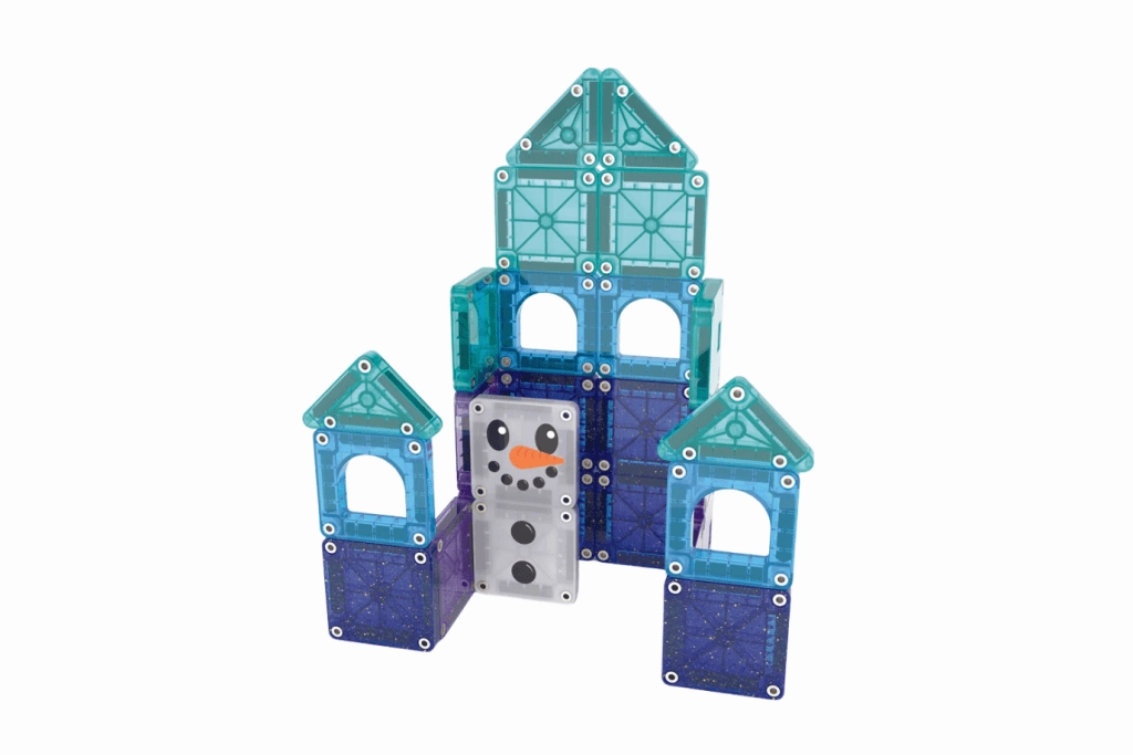 MAGNA-TILES? microMAGS Winter Wonder Travel 26-Piece Set Factory Model